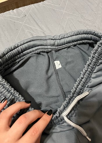 Gri Rahat Kesim Eşofman Altı - Görsel 4