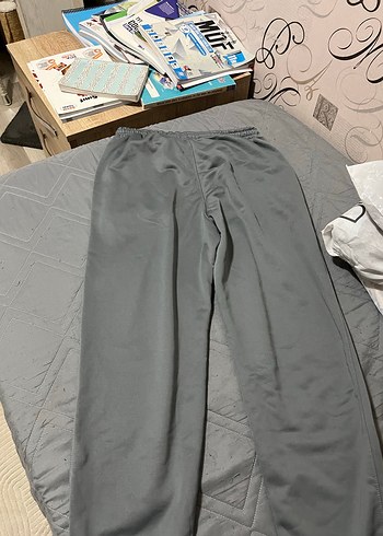Gri Rahat Kesim Eşofman Altı - Görsel 6
