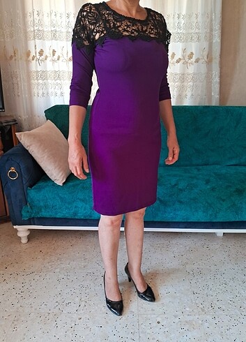 Diğer Mor elbise