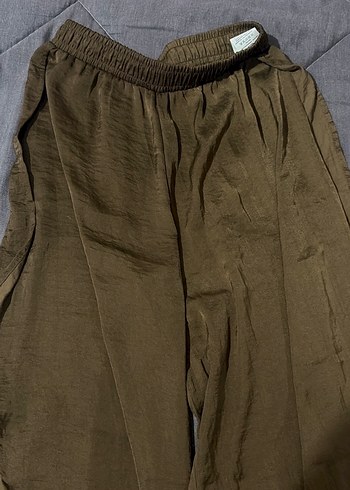 Bohem Tarzda Bej Keten Salaş Pantolon - Görsel 3