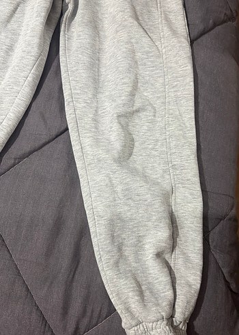 Gri Kadın Rahat Kesim Eşofman Altı - Görsel 4