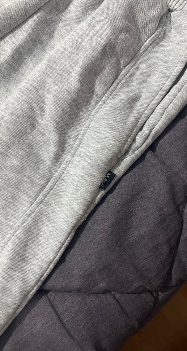 Gri Kadın Rahat Kesim Eşofman Altı - Görsel 5