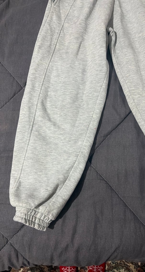 Gri Kadın Rahat Kesim Eşofman Altı - Görsel 3