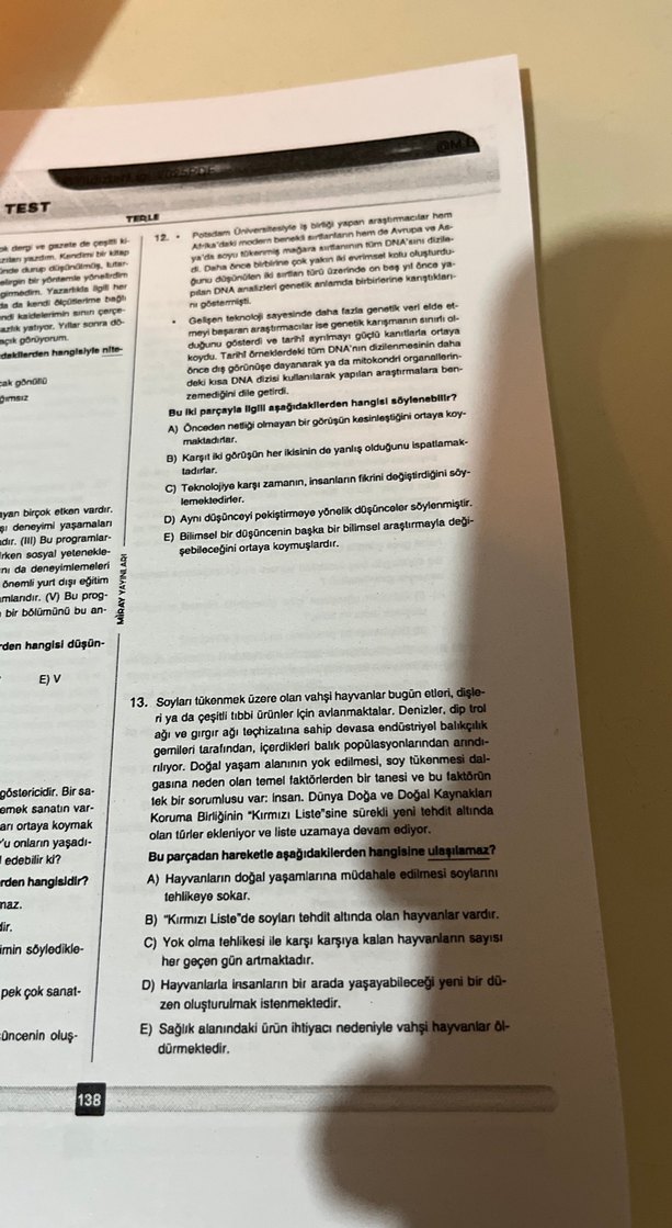 Sıfır Hata Paragraf Soru Bankası - Görsel 4