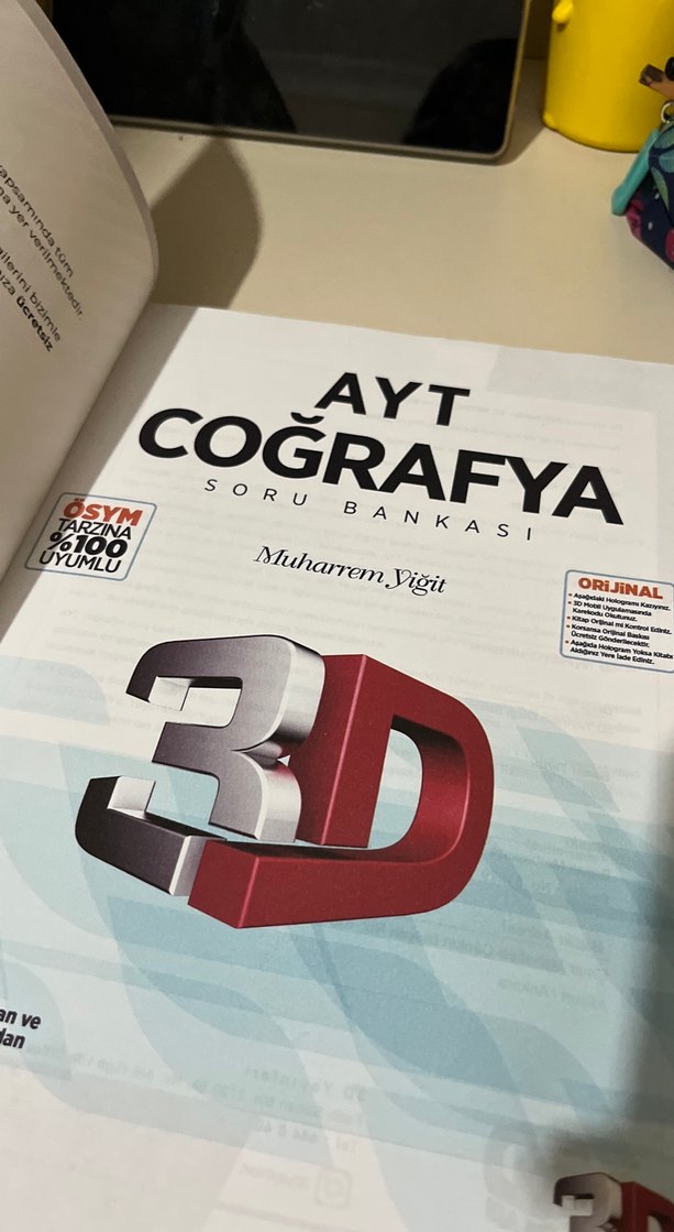 AYT Coğrafya Soru Bankası 3D Detaylı Video Çözümlü - Görsel 2