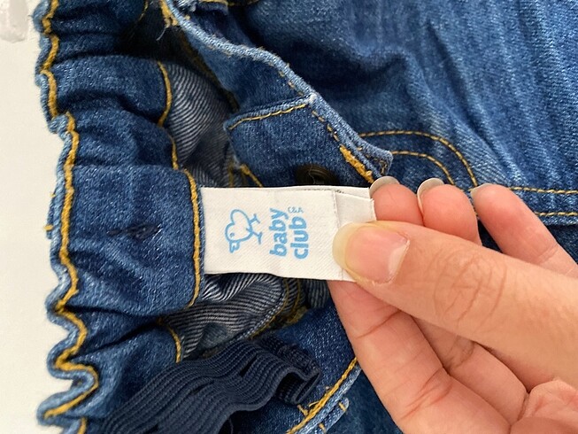 12-18 Ay Beden Unisex jean