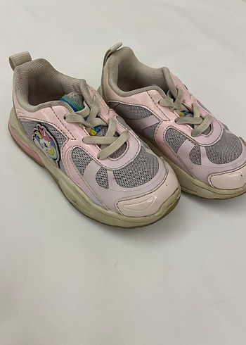 Kız Çocuk Pembe Bağcıklı  Spor Ayakkabı - Görsel 2
