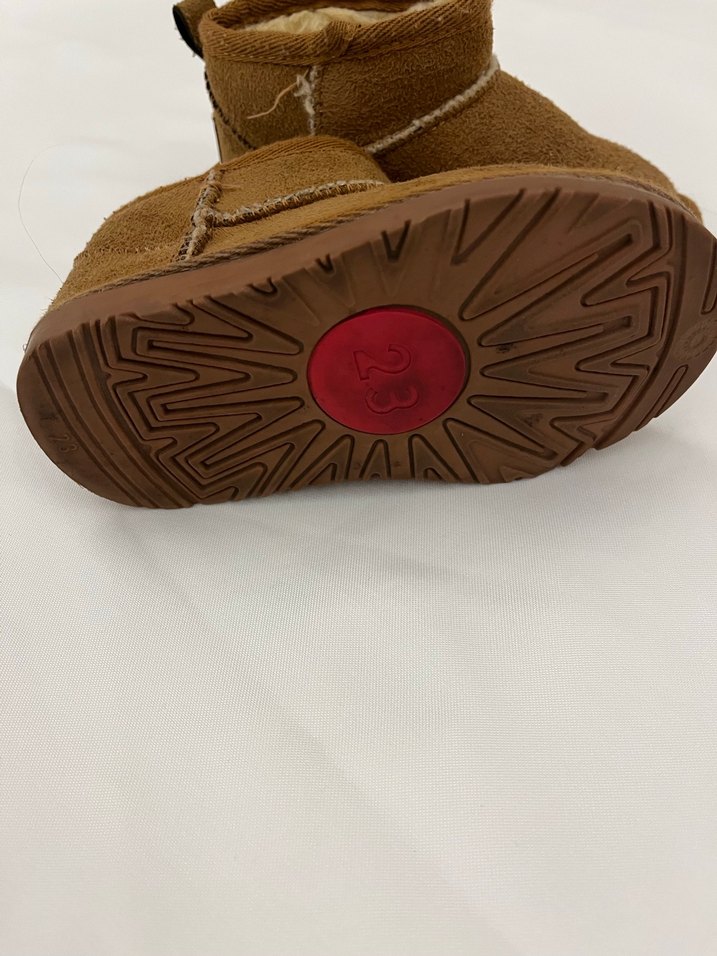 Kahverengi Kürklü kız çocuk botu - Görsel 2