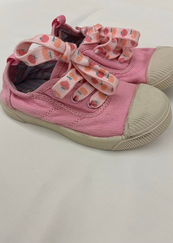 Kız Çocuk Pembe Fırfırlı Spor Ayakkabı - Görsel 2