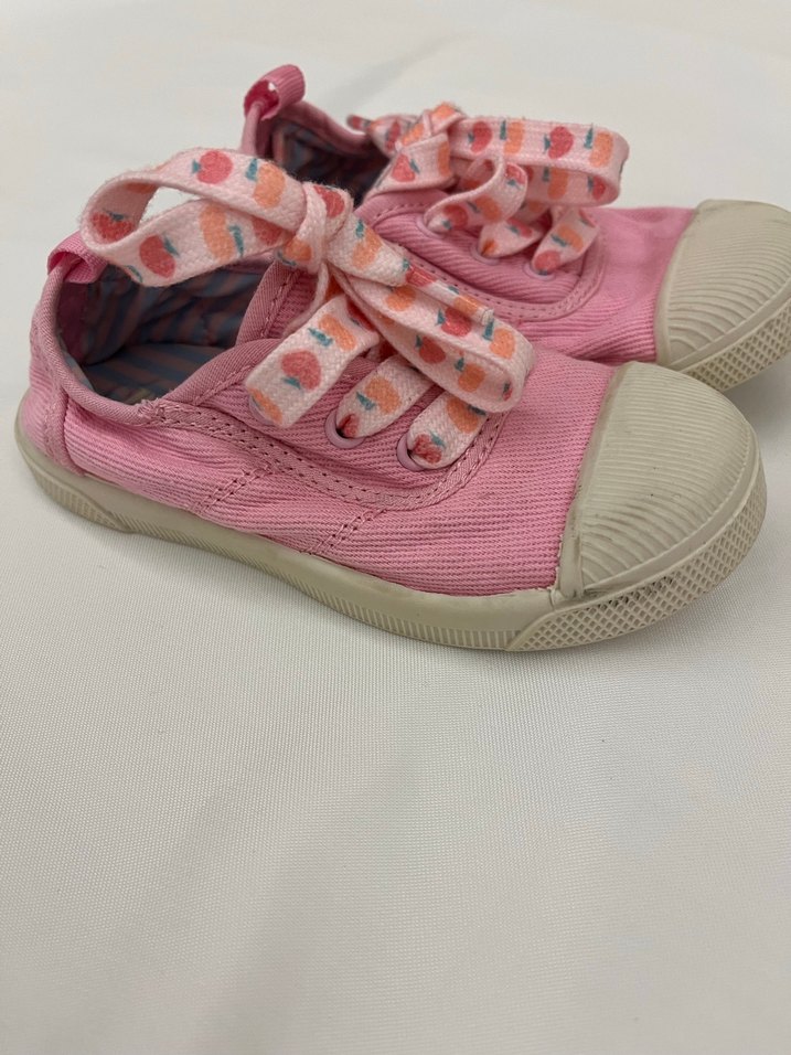 Kız Çocuk Pembe Fırfırlı Spor Ayakkabı - Görsel 2