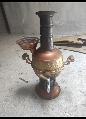 8 litre bakır semaver 