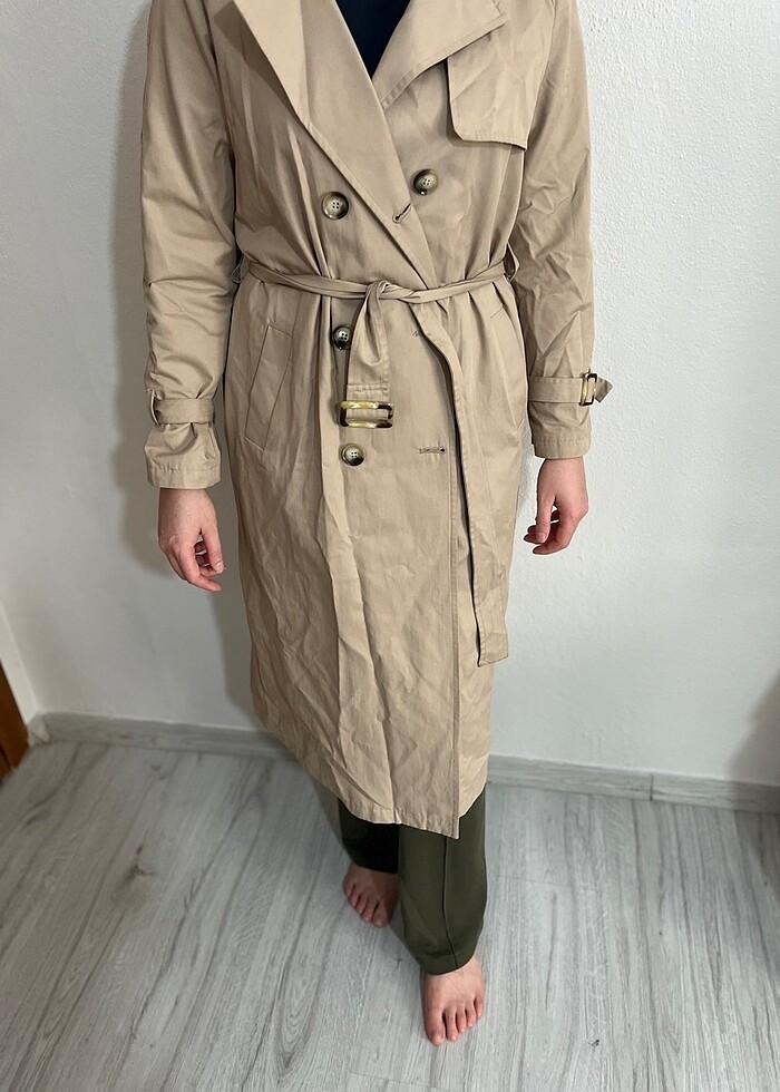 Zehra uçar trenchkot - Görsel 4