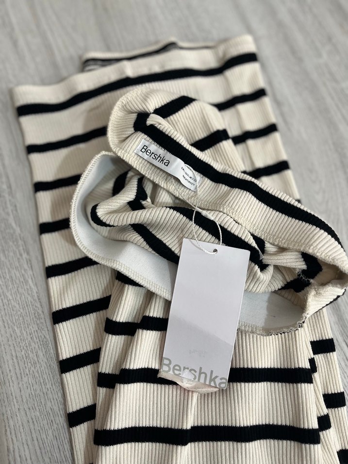 Çizgili Uzun Etek - Görsel 2