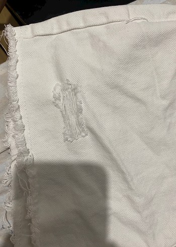 Trendyol & Milla Kadın beyaz Mini Denim Şort
