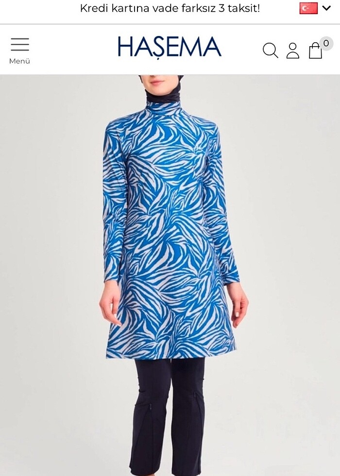 Haşema tesettür mayo - Görsel 4