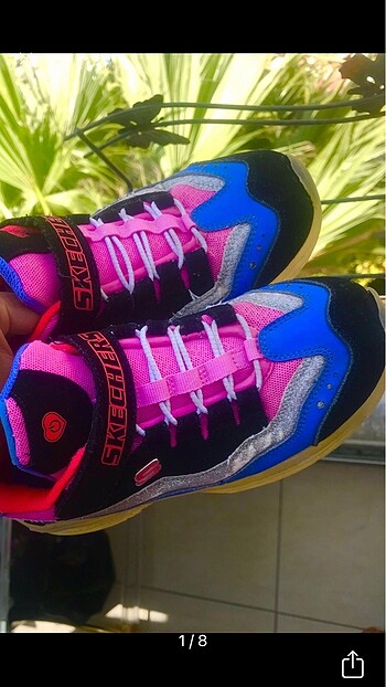 SKECHERS KIZ ÇOCUK SPOR AYAKKABI NO 35