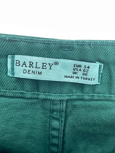 34 Beden yeşil Renk Vintage Love Jean / Kot %70 İndirimli.