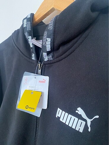 m Beden Orijinal Puma Tam Fermuarlı