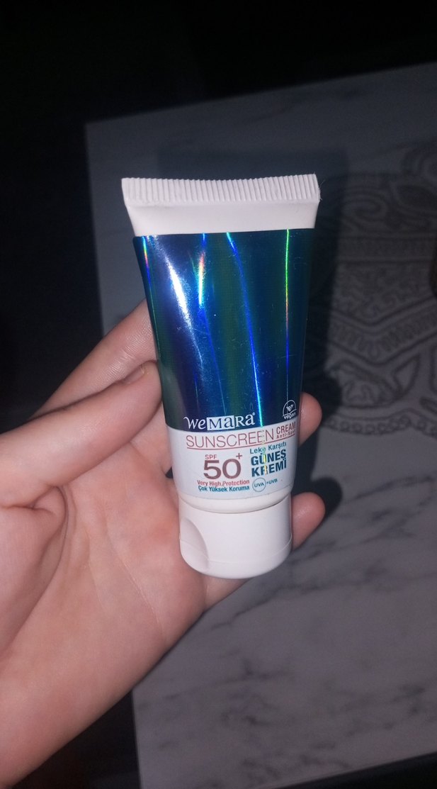WeMaRa SPF 50 Güneş Koruyucu Krem - Görsel 3