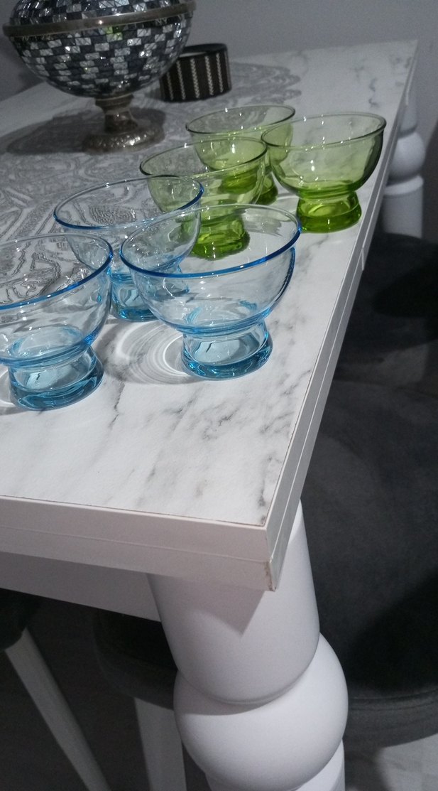 Renkli Cam tatlı&dondurma kaseleri - Görsel 2