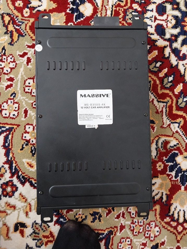 MASSIVE Siyah Müzik Sistemi - Görsel 2
