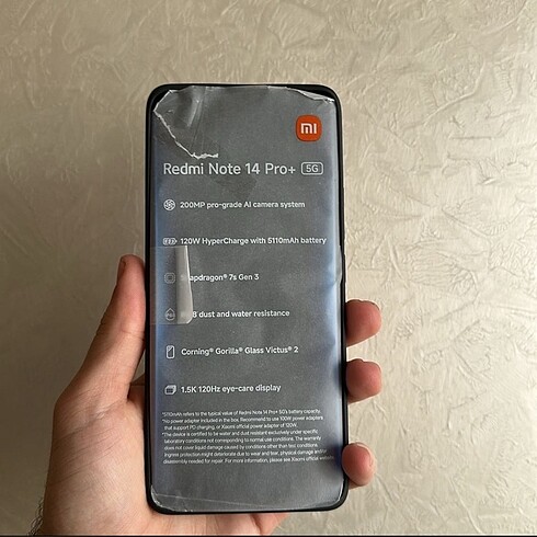 Redmi Note 14 ProPlus 5G 12+12/512 Kytlı