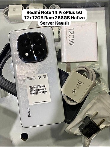 Redmi Note 14 Proplus 5G 12+12/256 Kytlı