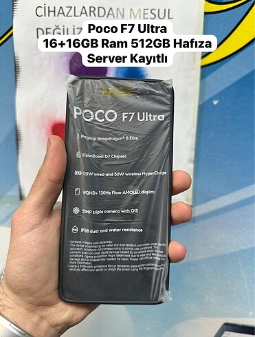 Poco F7 Ultra 16+16/512
