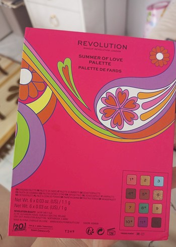  Beden Renk revolution palet