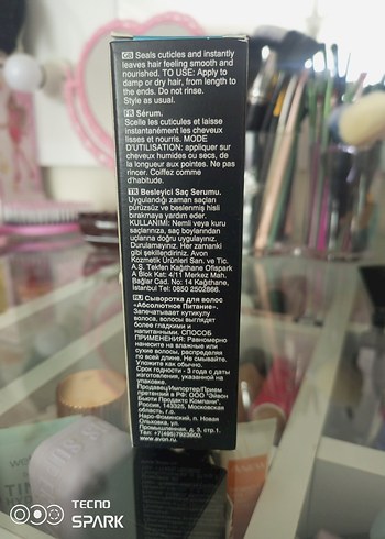 Avon Absolute Nourishment Saç Serumu - Görsel 3