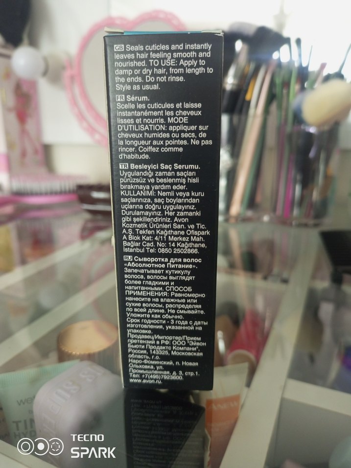 Avon Absolute Nourishment Saç Serumu - Görsel 3