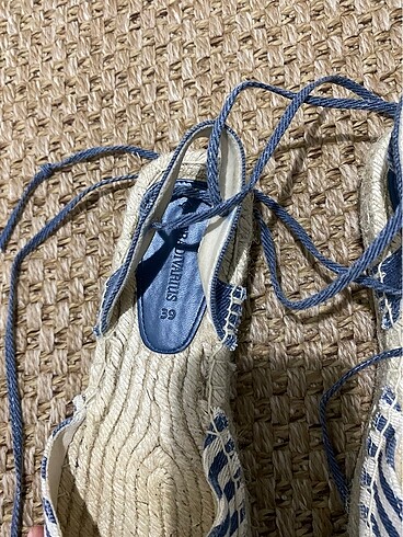 39 Beden stradivarius ipli espadril/sandalet