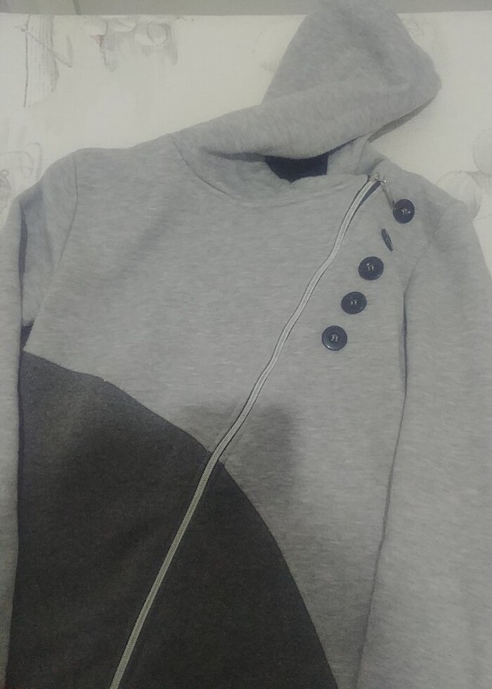 Kapşonlu sweet - Görsel 5