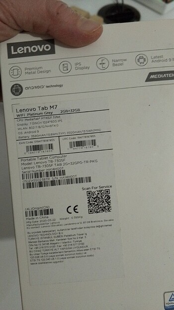 Lenovo m7 tablet - Görsel 7