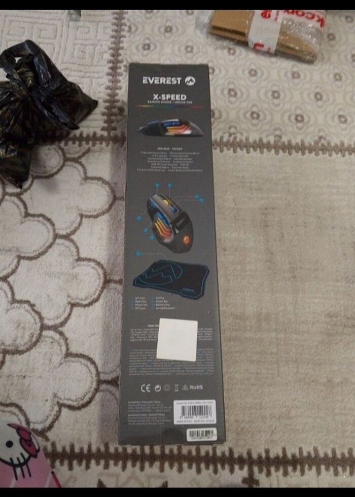 Mouse ve mouse pad everest - Görsel 2