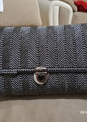 vizon peluş kadın omuz çantası - Görsel 5