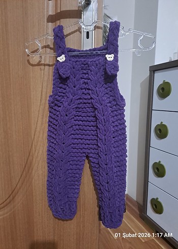 Pembe Örgü Kız Çocuk Sırt Çantası - Görsel 5