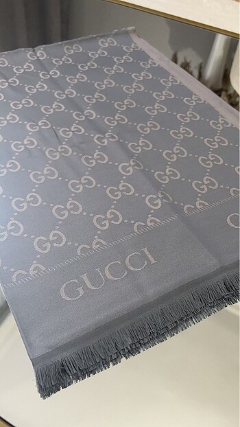 Gucci İpeksi Kaşmir Şal