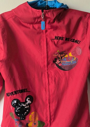 Renkli Baskılı Erkek Çocuk Polar Ceket - Görsel 2