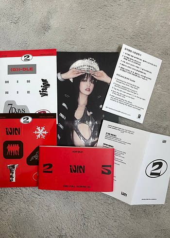 minnie + kiof poca album orjinal gidle pcsiz