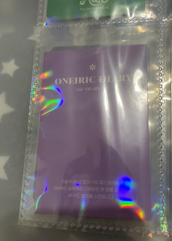 hyewon izone iz*one oneiric diary kpop album pc fotokart orjinal