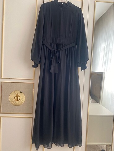 Abiye şifon elbise