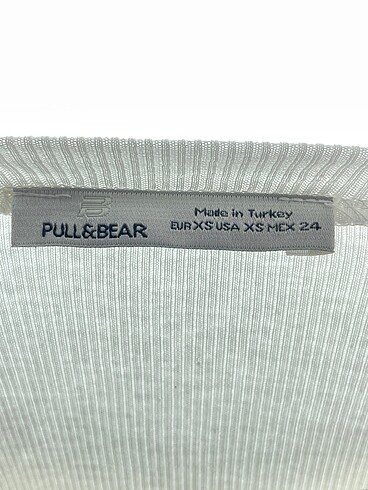 xs Beden beyaz Renk Pull and Bear Kısa Elbise %70 İndirimli.