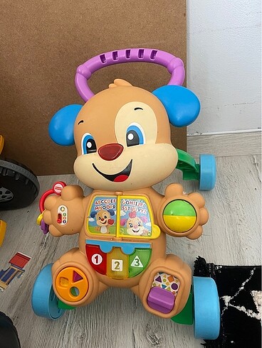 FISHER PRICE EĞİTİCİ KÖPEKÇİK YÜRÜTEÇ(TÜRKÇE)