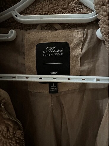 Mavi Jeans mavi peluş mont