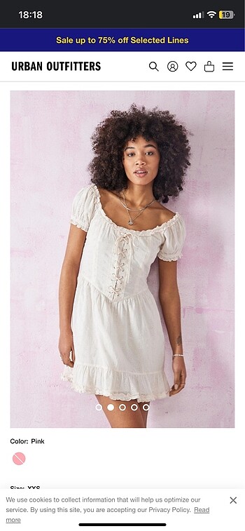 s Beden Orijinal Urban outfitters elbise