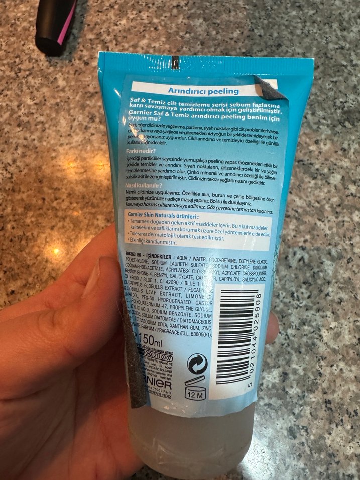 Garnier Siyah Nokta Temizleyici Yüz Jeli - Görsel 2