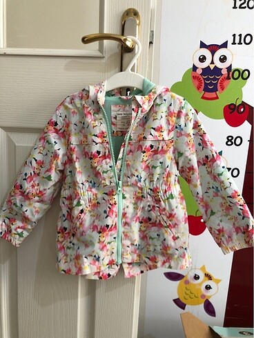 Zara 2-3 yaş zara marka yağmurluk kız çocuk