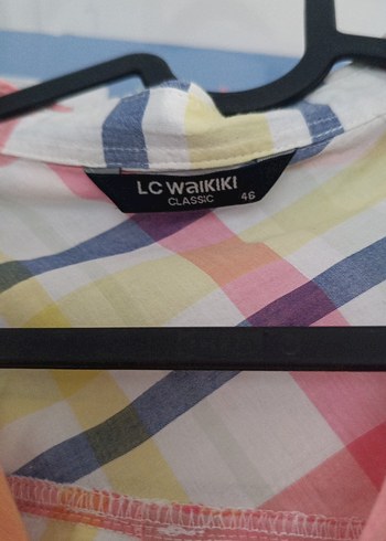 LC Waikiki Kadın Pastel Renkli Ekose Gömlek