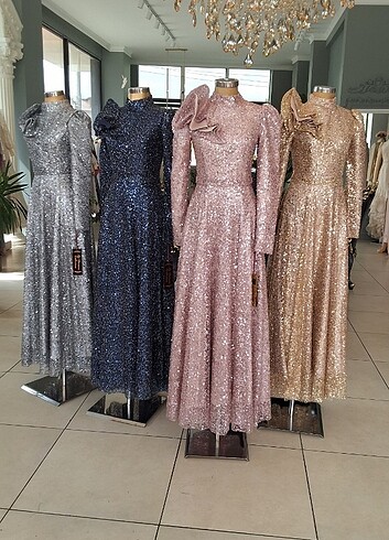 My Dreams Collection Delfina Abiye Antrasit Renk